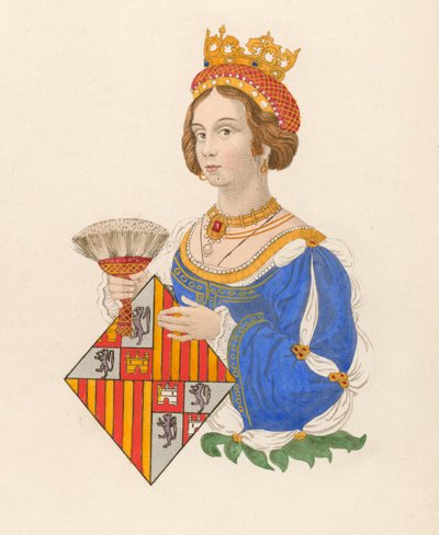 Queen Johanna of Castile by Henry Shaw