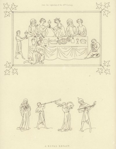 Royal repast by Henry Shaw