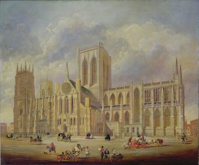 York Minster from the south by Henry Shaw