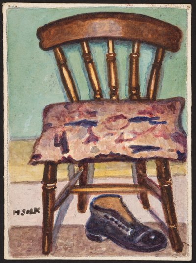 Kitchen Chair and Boot, c.1930 by Henry Silk