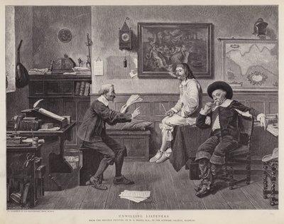 Unwilling Listeners by Henry Stacey (after) Marks