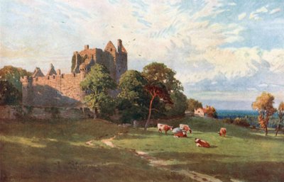 Craigmillar Castle, near Edinburgh by Henry Sutton Palmer