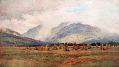 Wet Harvest Time near Dalmally, Argyllshire by Henry Sutton Palmer
