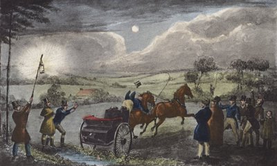 How to Cross a Country Comfortably After Dinner by Henry Thomas (after) Alken