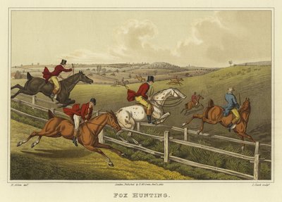 Fox Hunting by Henry Thomas Alken