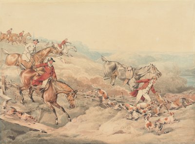 Foxhunting: The Death by Henry Thomas Alken