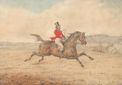 Riding Horses with Difficulty by Henry Thomas Alken