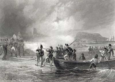 Attempt by the French Fleet to Land at Bantry Bay, Cork by Henry Warren
