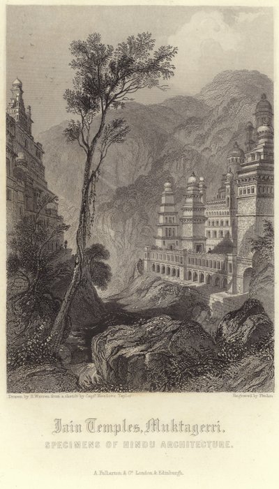 Jain Temple in Muktagerri by Henry Warren