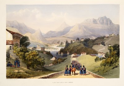 Alza, Renteria, and Lezo, from Sketches of Scenery in the Basque Provinces of Spain, with a Selection of National Music, pub. 1838 by Henry Wilkinson