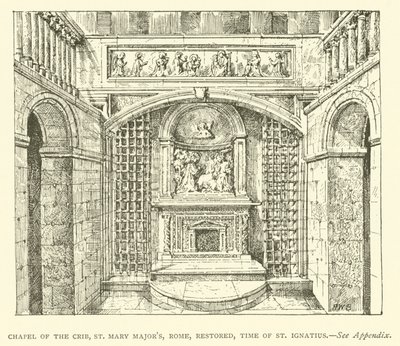 Chapel of the Crib, St Mary Major