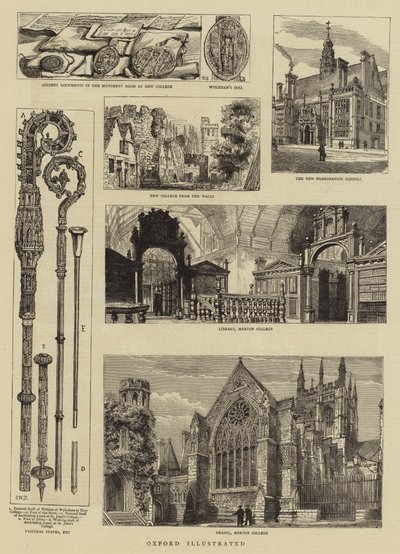 Oxford Illustrated by Henry William Brewer