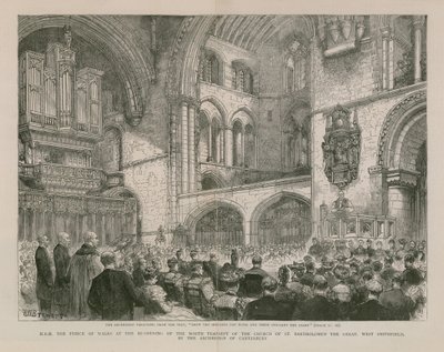 St Bartholomew the Great (engraving) by Henry William Brewer