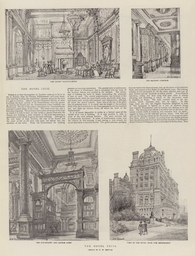 The Hotel Cecil by Henry William Brewer