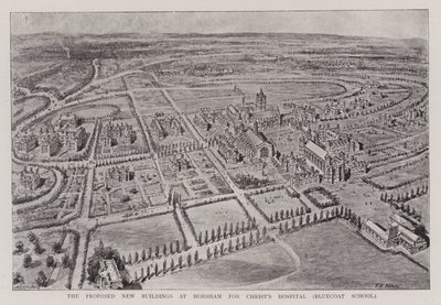 The Proposed New Buildings at Horsham for Christ