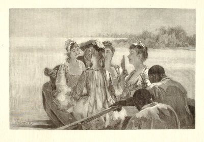 A Visiting Party by Henry Wolf