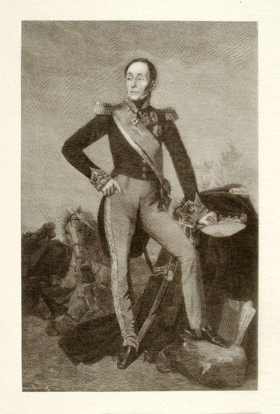 Emmanuel, Marquis de Grouchy by Henry Wolf
