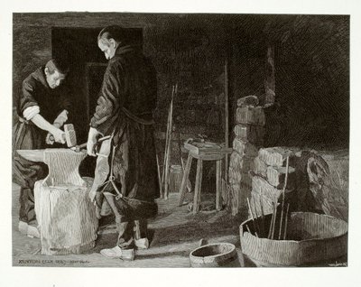 In the Smithy by Henry Wolf