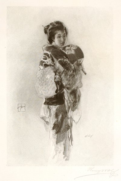 Japanese Girl (The Musmee) by Henry Wolf