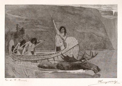 Killing the Moose by Henry Wolf