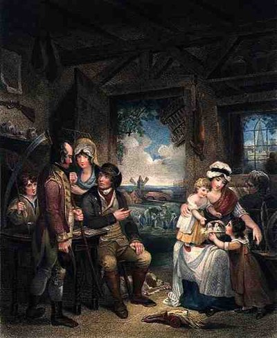 Peace, engraved by John Whessell by Henry (after) Singleton