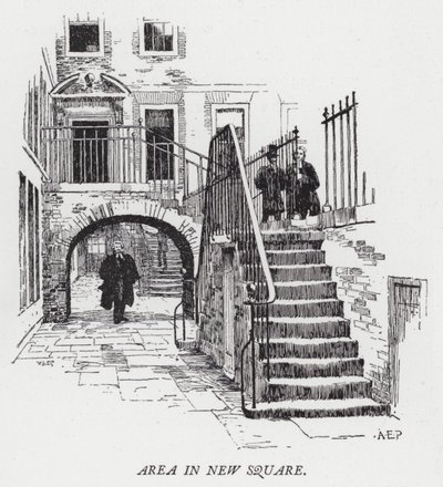 Area in New Square by Herbert (after) Railton