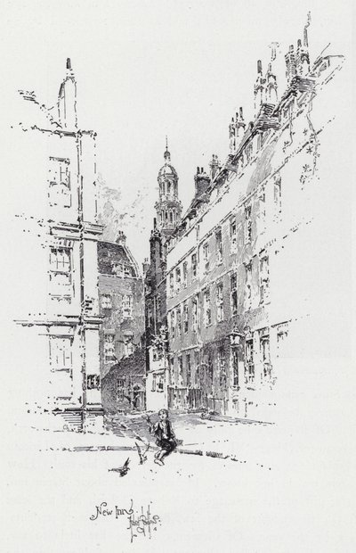 New Inn by Herbert (after) Railton