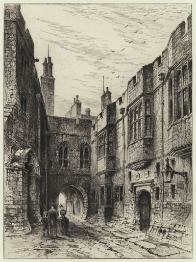 The Norman Gateway by Herbert (after) Railton