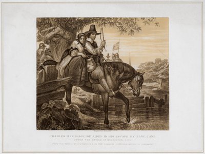 Charles II in Disguise Aided in his Escape by Jane Lane by Herbert Bourne