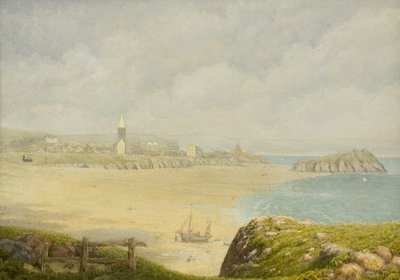 Tenby, the Beach by Herbert Isambard Owen