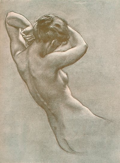 Study for Prospero Summoning Nymphs and Deities by Herbert James Draper
