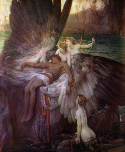 The Lament for Icarus by Herbert James Draper