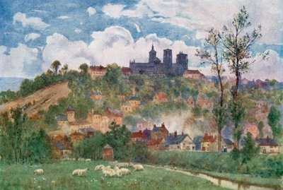 Laon, View from the Plain by Herbert Menzies Marshall
