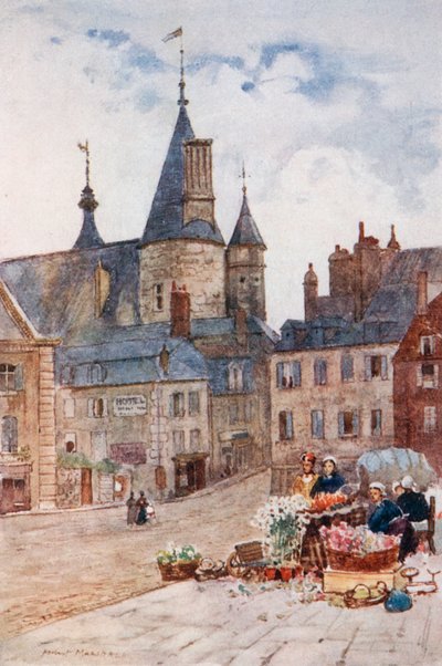 The Hotel-de-Ville, Nevers by Herbert Menzies Marshall