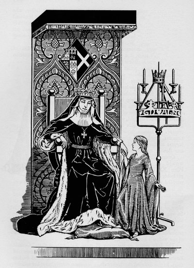 Duchess of York and Princess Margaret of Clarence, c. 1926 by Herbert Norris