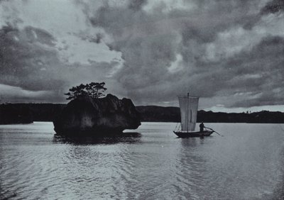 Evening on the Inland Sea by Herbert Ponting