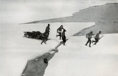 The Relief of the Western Party by the Terra Nova, 18 February 1913 by Herbert Ponting