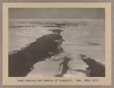 The Terra Nova (1884) Held Up in the Pack Ice by Herbert Ponting