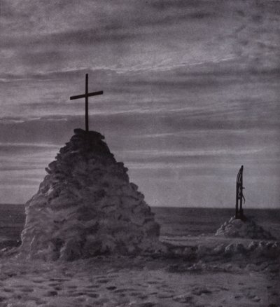 The Resting-Place of Scott and His Companions by Herbert Ponting