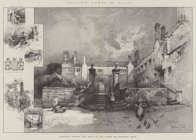 Hoghton Tower, the Seat of Sir James de Hoghton, Baronet by Herbert Railton