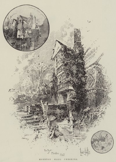 Moreton Hall, Cheshire by Herbert Railton