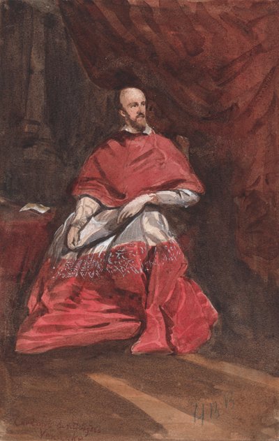 Cardinal Bentivoglio by Hercules Brabazon Brabazon