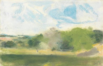 View at Oaklands by Hercules Brabazon Brabazon