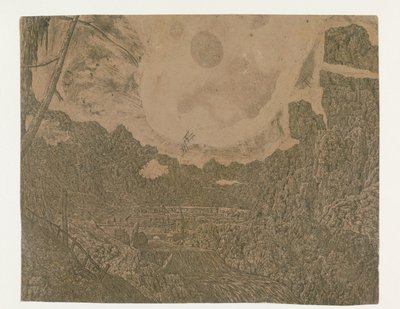 Landscape with a Waterfall (Second Version) by Hercules Segers