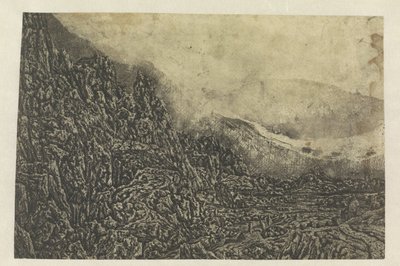 Rocky Landscape with a Road and a River by Hercules Segers
