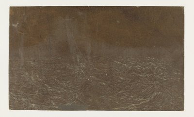 Ship in Rough Water by Hercules Segers