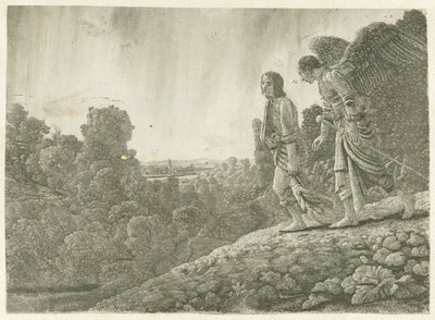 Tobias and the Angel by Hercules Segers