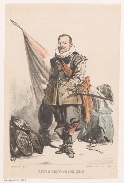 Pieter Pieterszoon Hein by Herman Frederik Carel ten Kate
