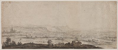Landscape with the Village of Schenkenschanz, Gelderland by Herman Saftleven