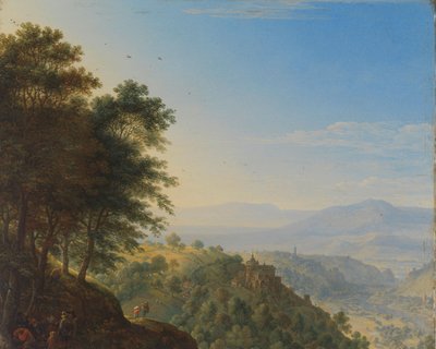 Rhine Landscape near Boppard by Herman the Younger Saftleven